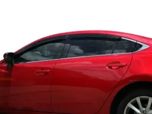 Дефлекторы окон Mazda 6 III (GJ; 12-) Седан - Hic (накладные) 4