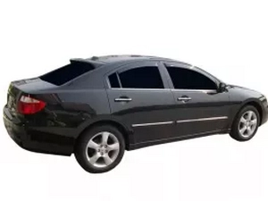 Дефлектори вікон Mitsubishi Galant IX (04-12) - Hic (накладні) 4