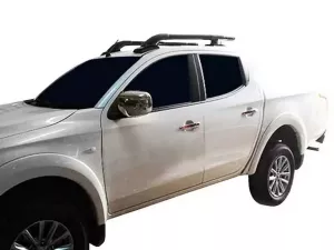 Рейлінги з поперечками Mitsubishi L200 V (15-/19-) - Shark (чорні) 4