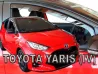 Дефлектори вікон Toyota Yaris IV (XP210; 20-) 5D Hatchback - Heko (вставні) 3