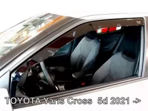 Дефлектори вікон Toyota Yaris Cross (20-) - Heko (вставні) 3