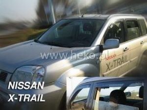 Дефлектори вікон Nissan X-Trail I (T30; 00-07) - Heko (вставні) 3