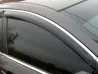 Дефлектори вікон Mercedes E W213 (16-23) Sedan - Hic (з хром молдингом) 3