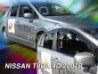 Дефлекторы окон Nissan Tiida I (C11; 04-11) Sedan - Heko (вставные)