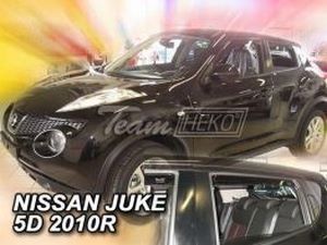 Дефлектори вікон Nissan Juke I (F15; 10-19) - Heko (вставні) 4