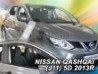 Дефлектори вікон Nissan Qashqai II (J11; 14-21) - Heko (вставні) 3