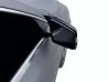 Накладки на дзеркала Mercedes GLK X204 (08-15) - Bat стиль (чорні) 4