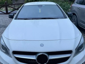 Накладки на дзеркала MB W176 W246 W204 C117 W212 W221 X156 X204 - AMG стиль (чорні) 8