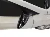 Чорні накладки на дзеркала Hyundai Accent Solaris (10-17) - Bat стиль (з поворотниками) 3