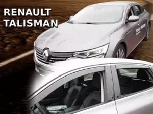 Дефлекторы окон Renault Talisman (15-22) Sedan - Heko (вставные) 3