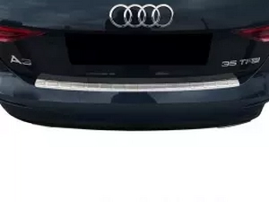 Накладка на бампер Audi A3 S-Line (8Y; 20-) Sportback - Avisa (стальная) 5