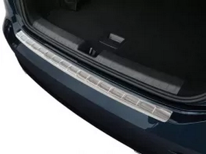 Накладка на бампер Audi A3 S-Line (8Y; 20-) Sportback - Avisa (стальная) 6