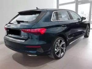 Накладка на бампер Audi A3 S-Line (8Y; 20-) Sportback - Avisa (стальная) 7