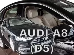 Дефлектори вікон Audi A8 D5 (2018+) Sedan - Heko (вставні) 4