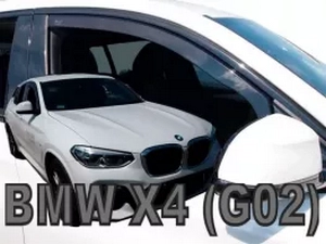 Дефлектори вікон BMW X4 G02 (18-) - Heko (вставні) 3