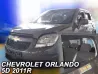 Дефлектори вікон Chevrolet Orlando I (J309; 10-18) - Heko (вставні) 3