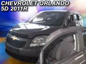 Дефлектори вікон Chevrolet Orlando I (J309; 10-18) - Heko (вставні) 4