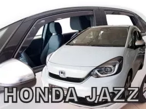 Дефлектори вікон Honda Jazz / Fit V (20-) Hatchback - Heko (вставні) 4