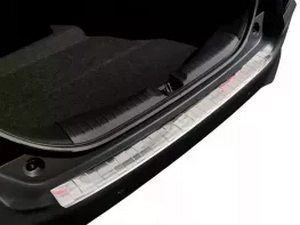 Накладка на бампер Honda Jazz V Crosstar (20-) - Avisa (стальная) 4