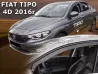 Дефлектори вікон Fiat Tipo II (15-) Sedan / Hatchback - Heko (вставні) 3