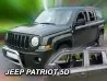Дефлектори вікон Jeep Patriot (07-17) - Heko (вставні) 4