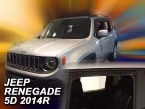 Дефлектори вікон Jeep Renegade (15-) - Heko (вставні) 4