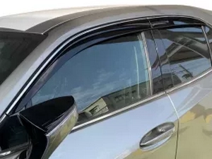 Дефлекторы окон Lexus UX (ZA10; 18-) - Hic (с хром молдингом) 2