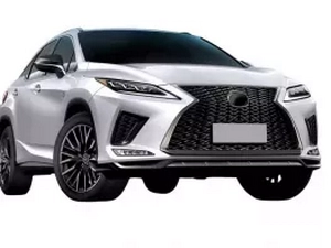 Решітка + губа передня Lexus RX IV (AL20; 20-22) - F-Sport стиль 8