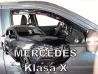 Дефлектори вікон Mercedes X-Class W470 (17-20) - Heko (вставні) 3