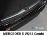Накладка на задній бампер Mercedes E S213 (16-23) - чорна 2