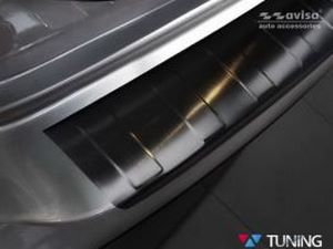 Накладка на задний бампер Hyundai Tucson III (TL; 18-20) - Avisa (чёрная) 2