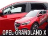 Дефлектори вікон Opel Grandland X (17-/21-) - Heko (вставні) 4