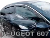 Дефлектори вікон Peugeot 607 (99-10) - Heko (вставні) 4