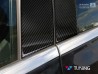 Накладки на дверні стійки Mercedes C W205 (14-21) 3