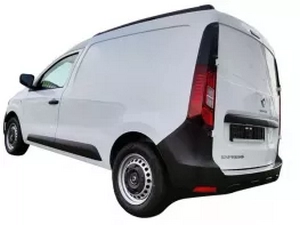 Накладка на задний бампер Renault Express II (21-) - Avisa (серая) 8