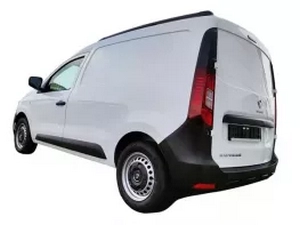 Накладка на задний бампер Renault Express II (21-) - Avisa (чёрная) 7