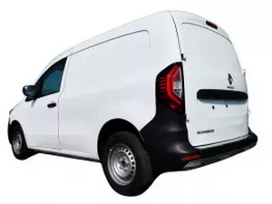 Накладка на задний бампер Renault Kangoo III (21-) - Avisa (серая) 8