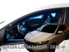 Дефлектори вікон Dacia Logan III (20-) Sedan - Heko (вставні) 4