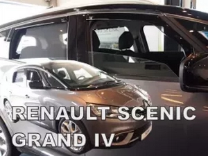 Дефлектори вікон Renault Grand Scenic IV (16-22) - Heko (вставні) 4