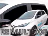 Дефлектори вікон Renault Zoe (12-/19-) - Heko (вставні) 4