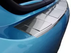 Накладка на задний бампер Renault Zoe (19-) - Avisa (серая) 2