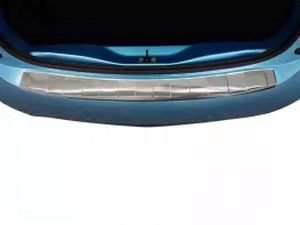Накладка на задний бампер Renault Zoe (19-) - Avisa (серая) 3