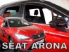 Дефлектори вікон Seat Arona (17-/21-) - Heko (вставні) 4
