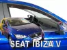 Дефлектори вікон Seat Ibiza V (17-/21-) - Heko (вставні) 3