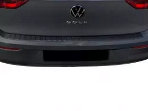 Накладка на задній бампер VW Golf VIII (20-) Хетчбек - Avisa (чорна) 4