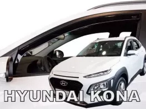 Дефлекторы окон Hyundai Kona (18-/21-) - Heko (вставные) 3