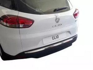 Хром на задний диффузор Renault Clio IV Grandtour (13-19) 4