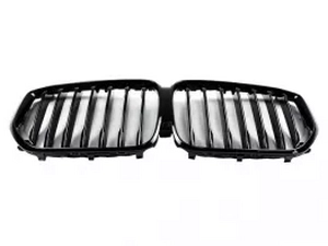 Решётка BMW X5 G05 (19-23) - одинарные рёбра (глянцевая) 3