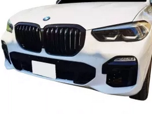 Решётка BMW X5 G05 (19-23) - одинарные рёбра (глянцевая) 4