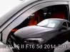 Дефлектори вікон BMW X6 F16 (14-19) - Heko (вставні) 3